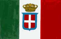 Флаг Италии середины 19 века